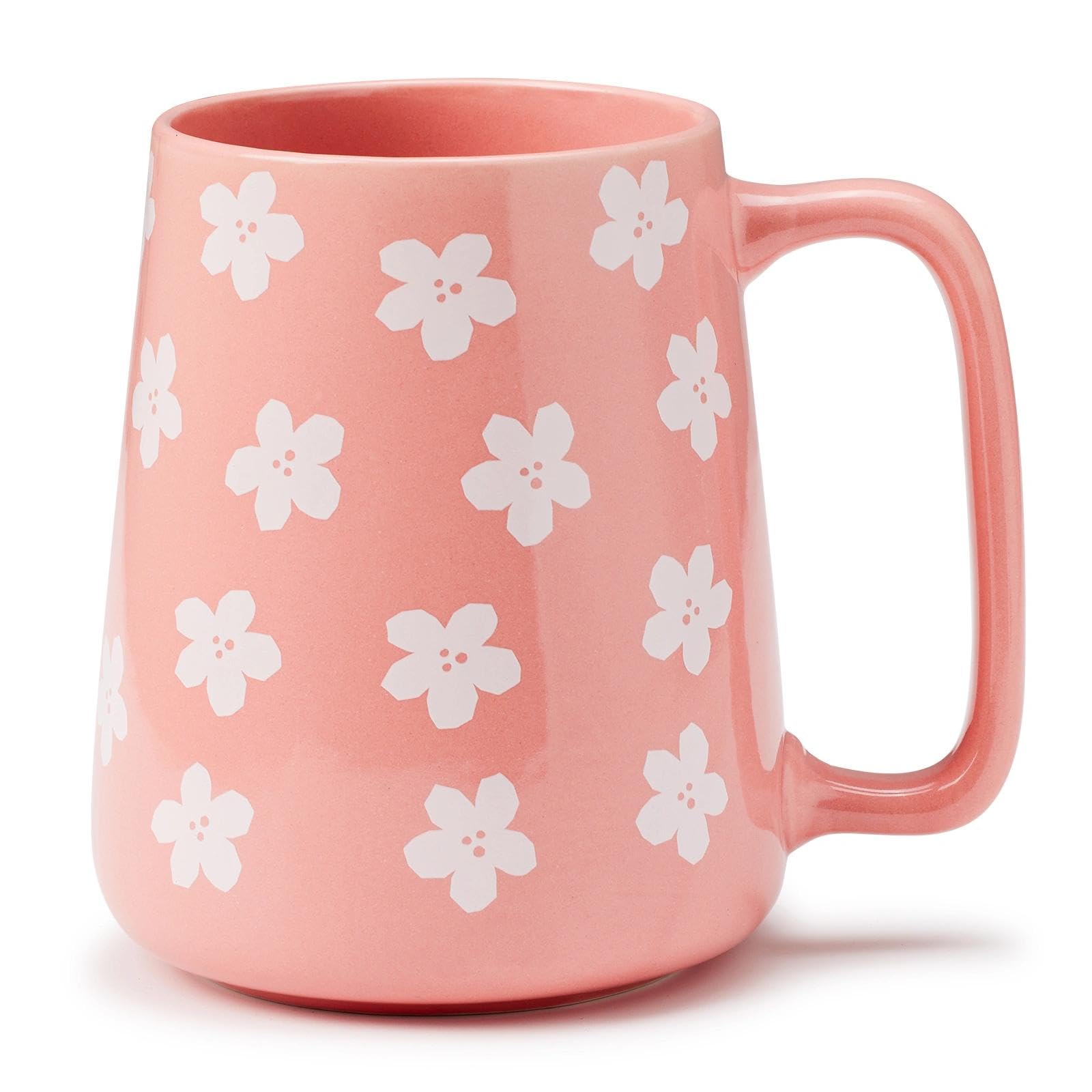 Amazon.com | Cteaffee 24 oz Ceramic Coffee Mug Large Milk Coffee Mug Tea Cup  for Cocoa Cappuccino Latte Cereal Dishwasher Safe Microwave Safe (Pink): Coffee  Cups & Mugs