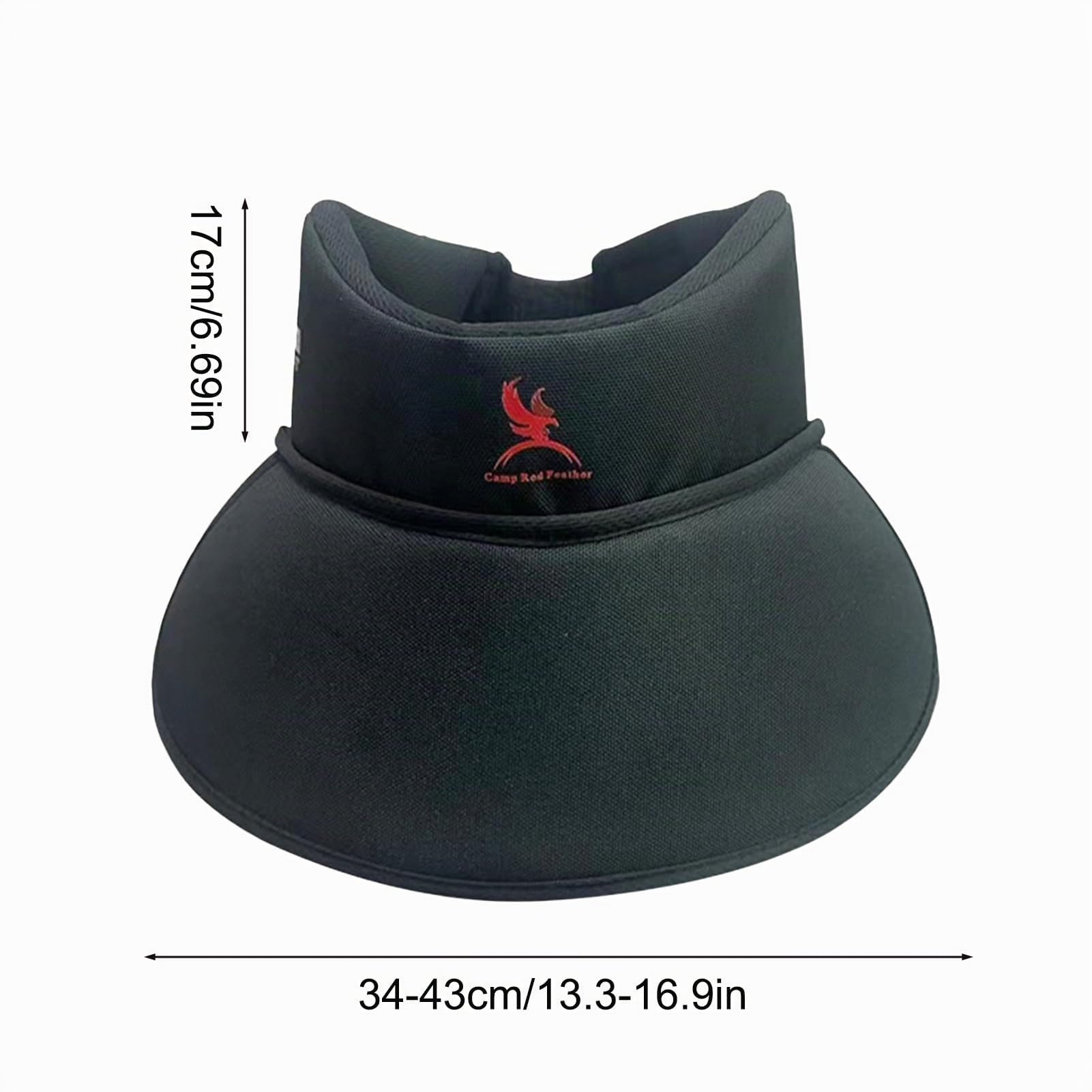 ZORQ Protège-Cou de Hockey, protège-Cou de Hockey sur Glace,Protège-clavicule du Cou du Gardien de But de Hockey sur Glace | Cache-Cou de Sport Respirant avec protège-Poitrine Ergonomique pour Les