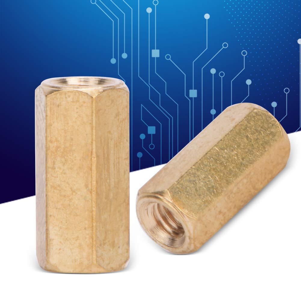 Motherboard Standoff, Durable Brass Brass Standoff, PCB Boards For Electrical Equipment(M3*10 (100 pcs per sale))
