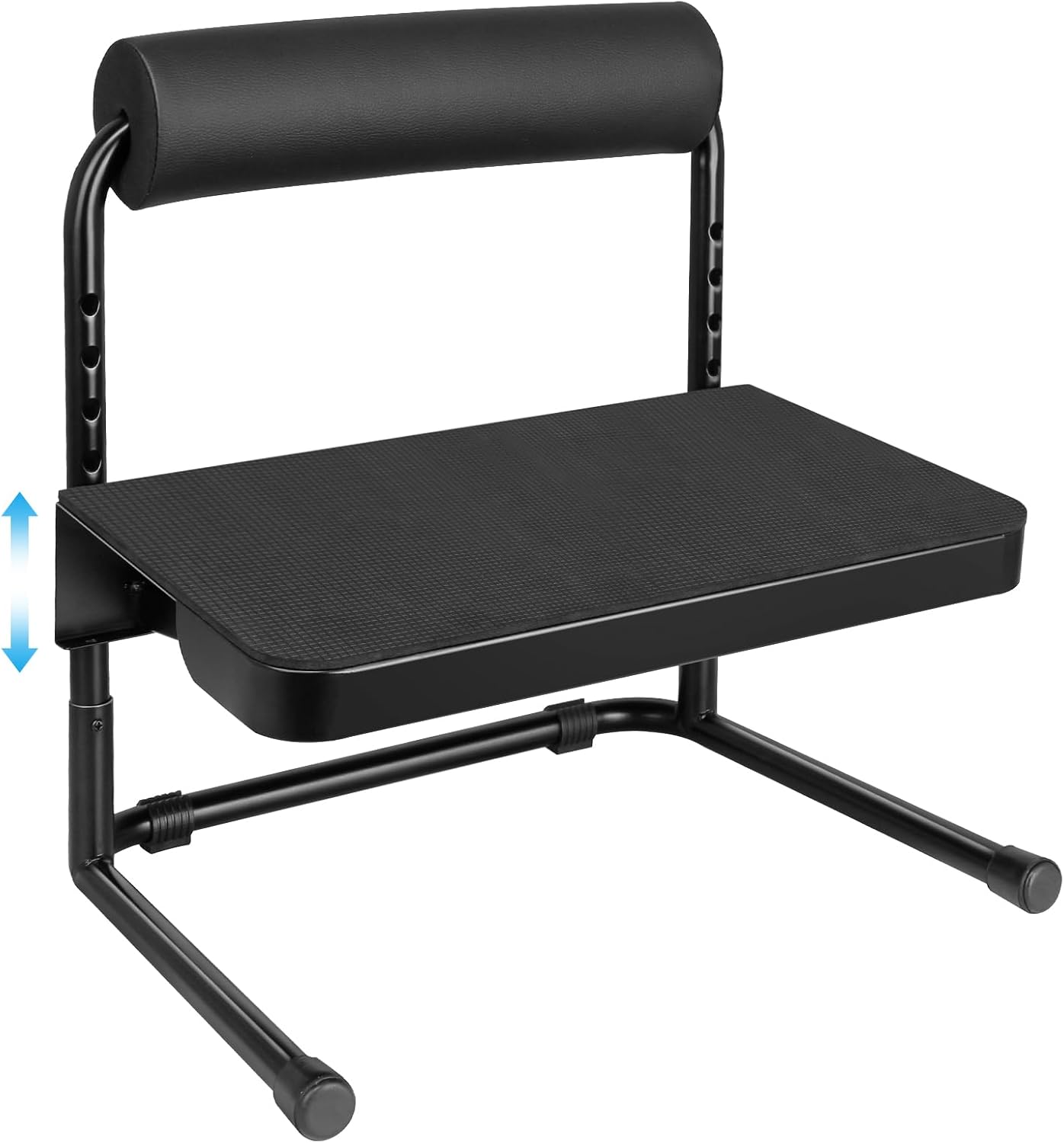 Adjustable Foot Rest Under Desk Footrest Leg Rest, 6 Height Positions Ergonomic with Relief Platform for Standing Desk