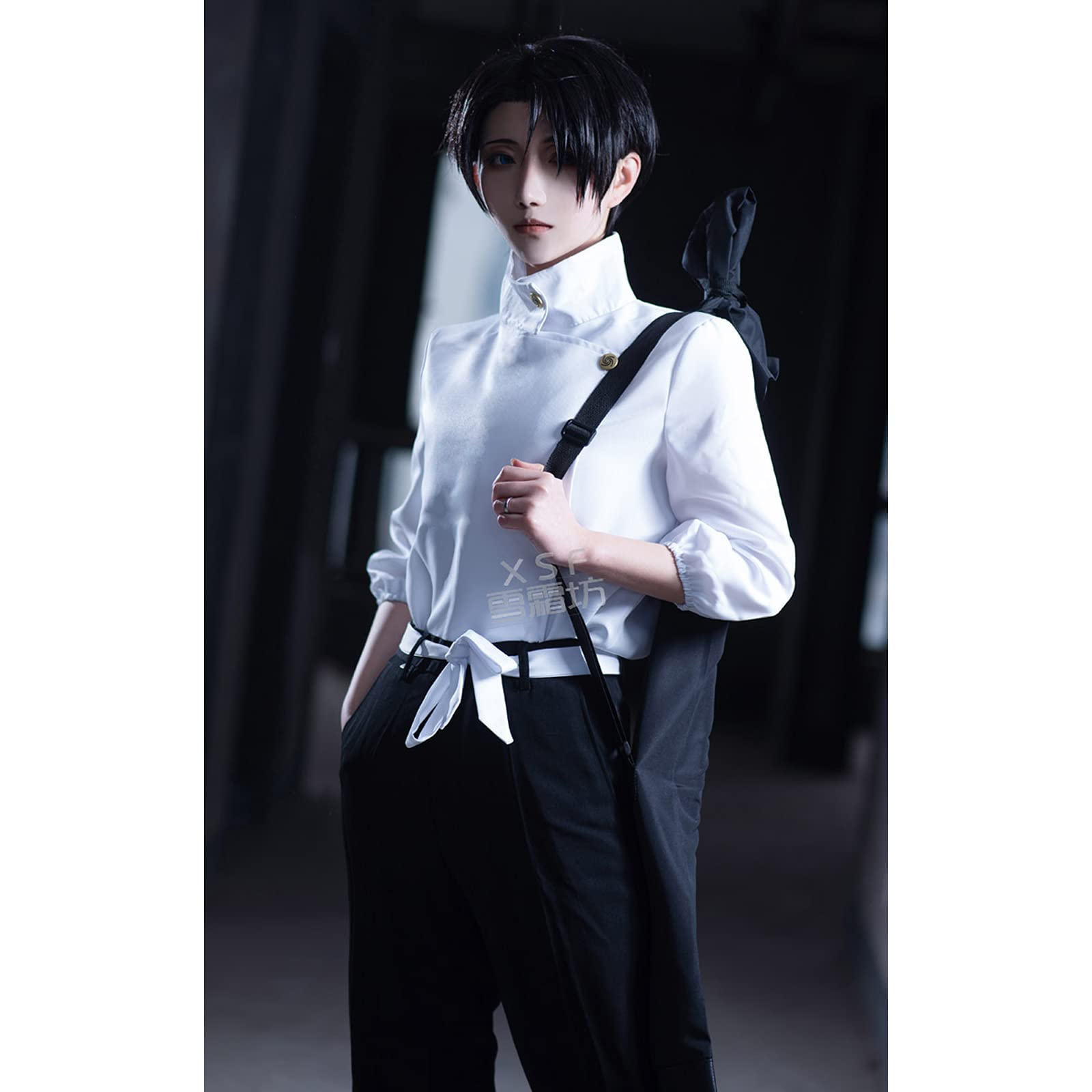 Amazon.co.jp: 呪術廻戦 乙骨憂太 コスプレ コスチューム 【ウィッグ