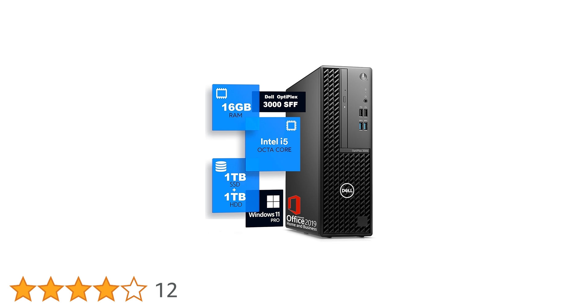 Amazon.co.jp: 【整備済み品】 DELL OptiPlex 3000 SFF 第12世代 i5