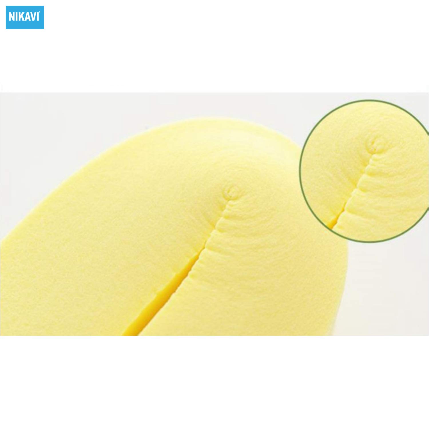 NIKAVI Polish Foam Car Wash Sponge, Lint Free - Scratch Free - Ultra Soft Automobile Cleaning Sponge, Multicolor (2Pc) - Image 7 thumbnail