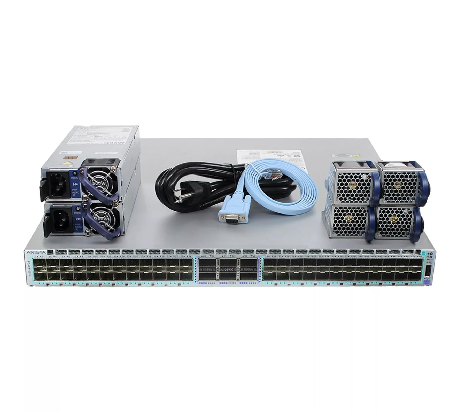 Switch Di Rete Arista DCS-7048T-A-R, 48 Porte RJ-45 1Gb, 4 Porte SFP+ 10Gb, Usato, Flusso D'aria F-R