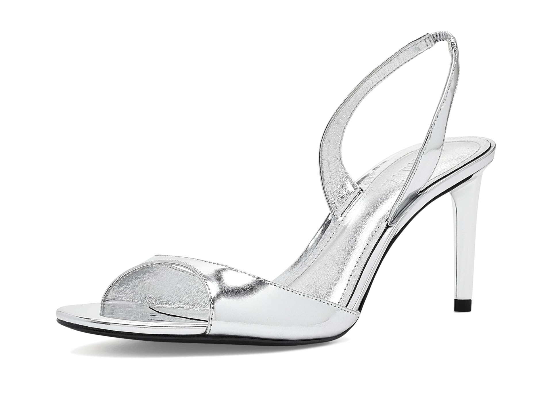 SCHUTZ SCHUTZ Women's Scarlett Sling Mid Silver 6.5 Medium