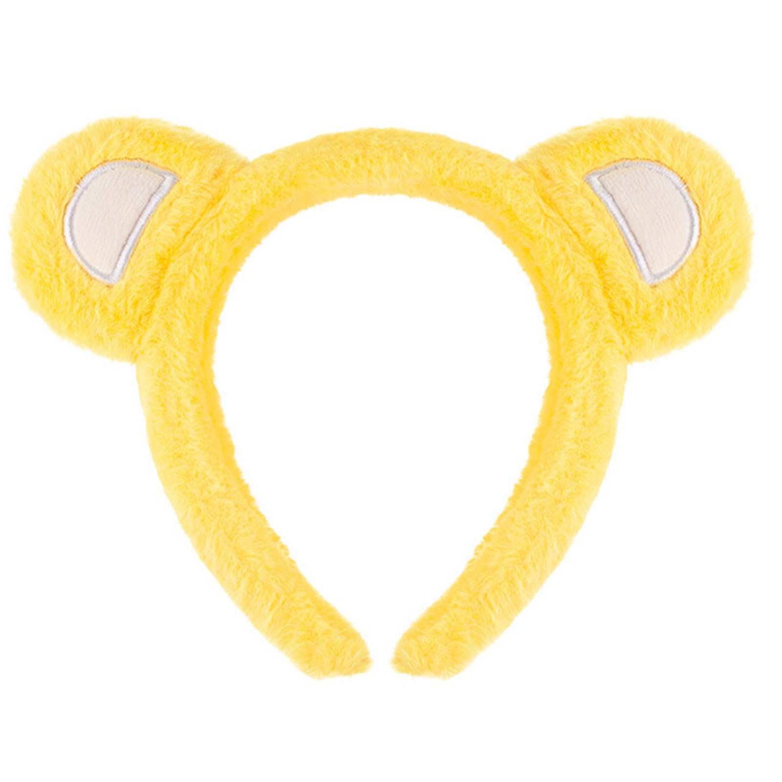 MICFENY Bear Ears Headband Lightweight Practical Hairband For Girls Elastic Hair Accessories Comfortable Wear