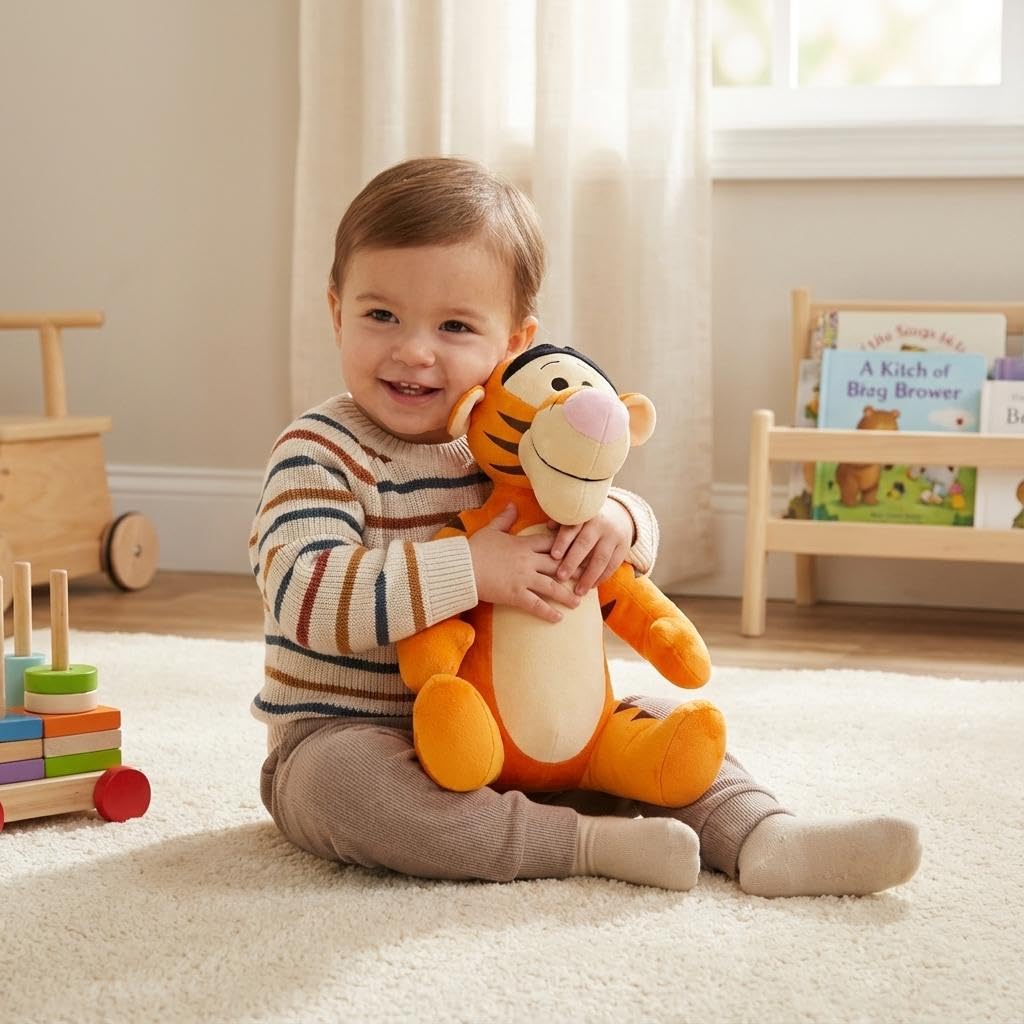 Buy Disney Tigger Multicolour Plush Soft Toys for Girls & Boys, 2