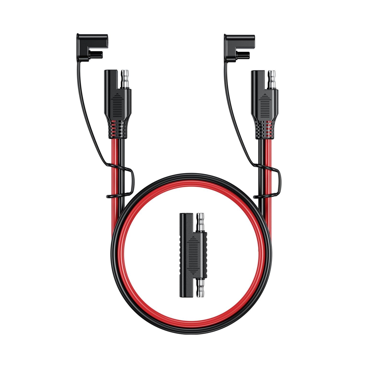 Extension Cord Waterproof Solar Plug Cord Automotive Extension Cable 16AWG Connecting Harness Plug Wire Waterproof Solar Automotive Cable