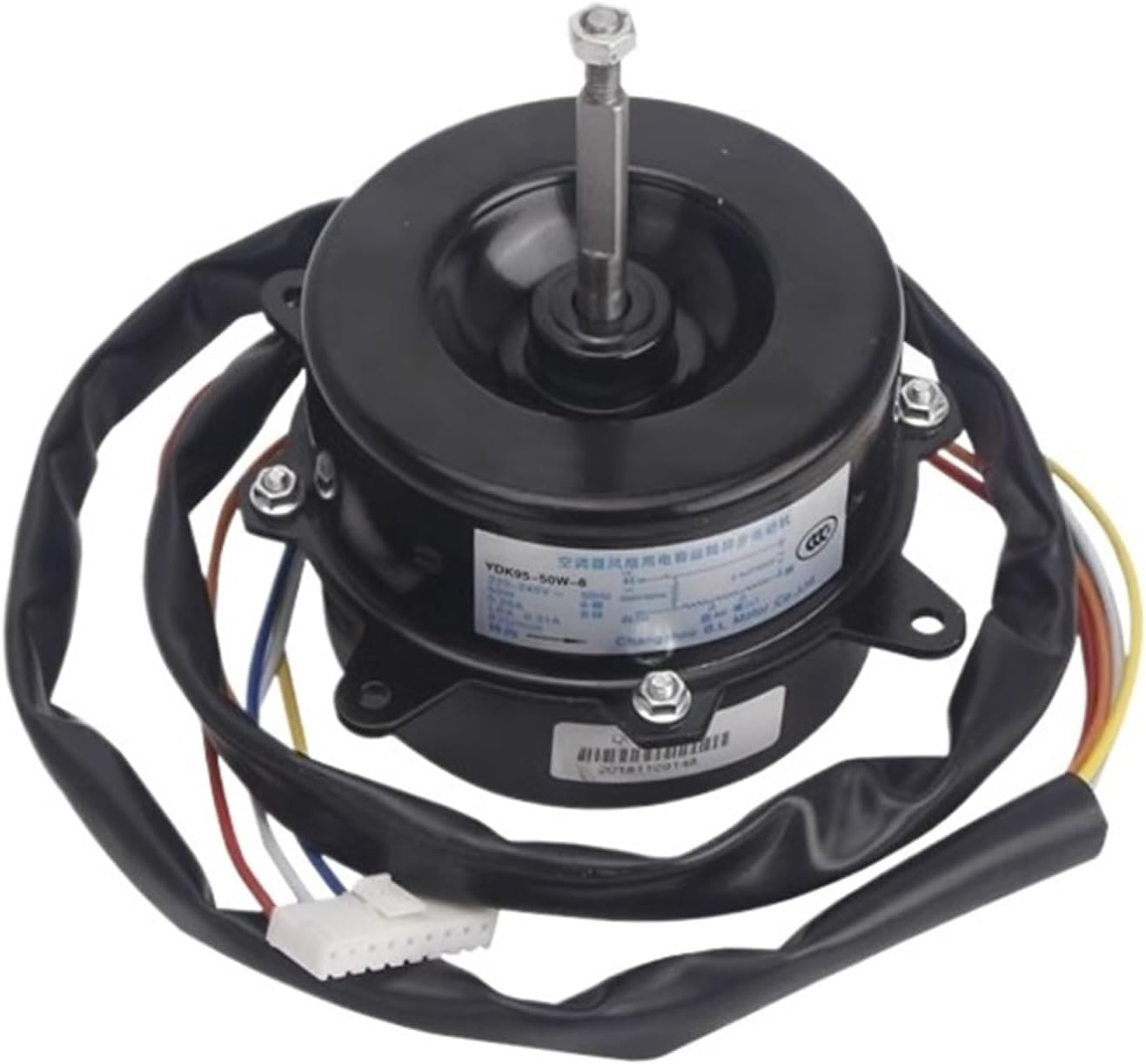 Air Conditioning Motor Fan 1.5P 2P Air Conditioner External Motor YDK95-50W-6 Fan Motor Fan Motor for Replacement and Repair of Air-Conditioning Motor