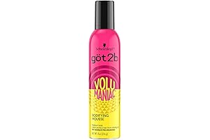 Got2b Volumaniac Bodifying Hair Mousse: Achieve Voluminous, Enchanting Locks