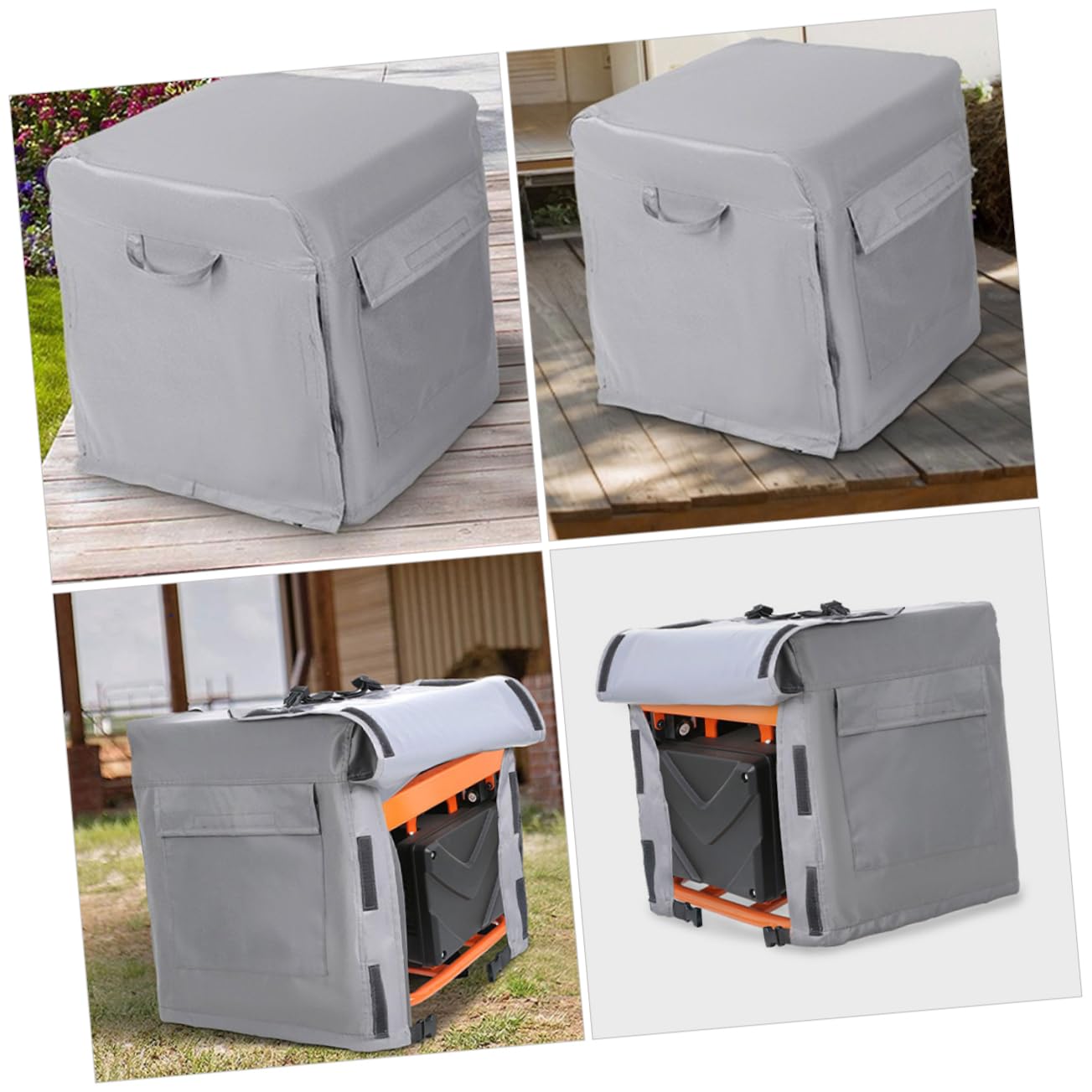 TOYANDONA Para Generador Portátil Oxford Resistente Intemperie Prueba De Polvo Para Exteriores Protección Uv Resistente Al Viento h