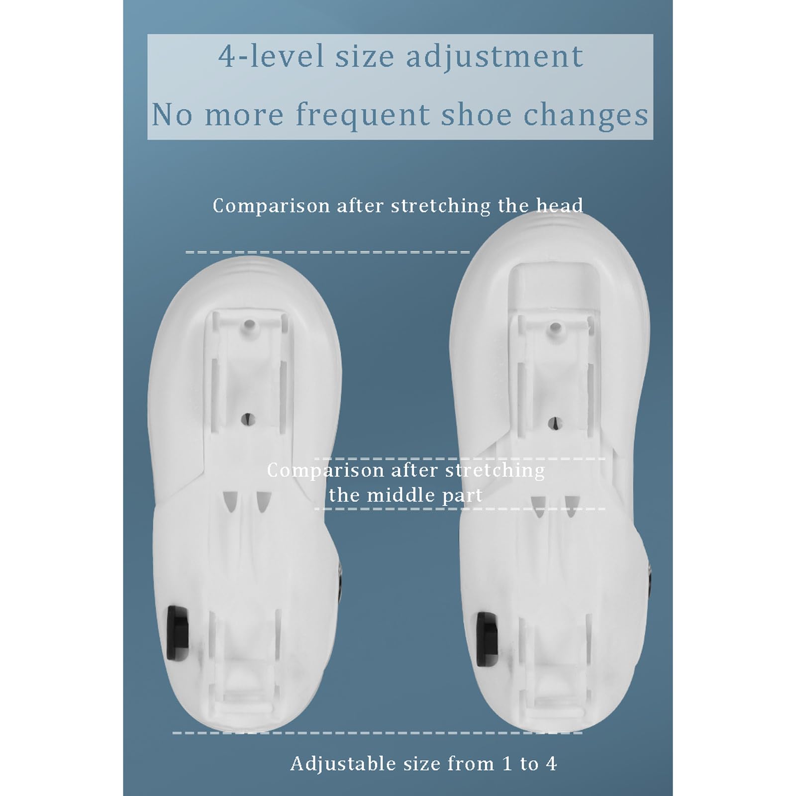 Patins de Hockey sur Glace Junior Chaussures de Patinage de Vitesse Patins À Glace avec Système De Laçage Rapide Et Boucle À Poussoir Patins À Glace Réglables Adultes Femmes Hommes