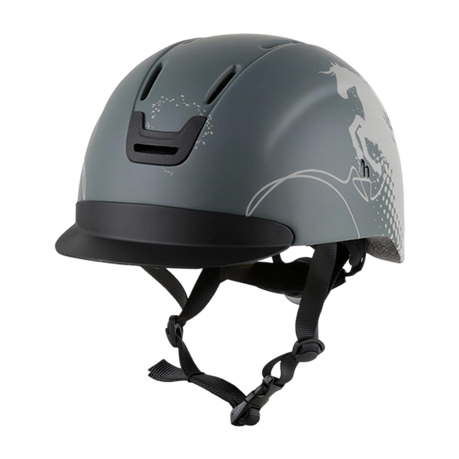 Amagogo Gorro equitación para Principiantes, Gorro Montar Ajustable, Ecuestre, Montar Ligero y Transpirable para establos.