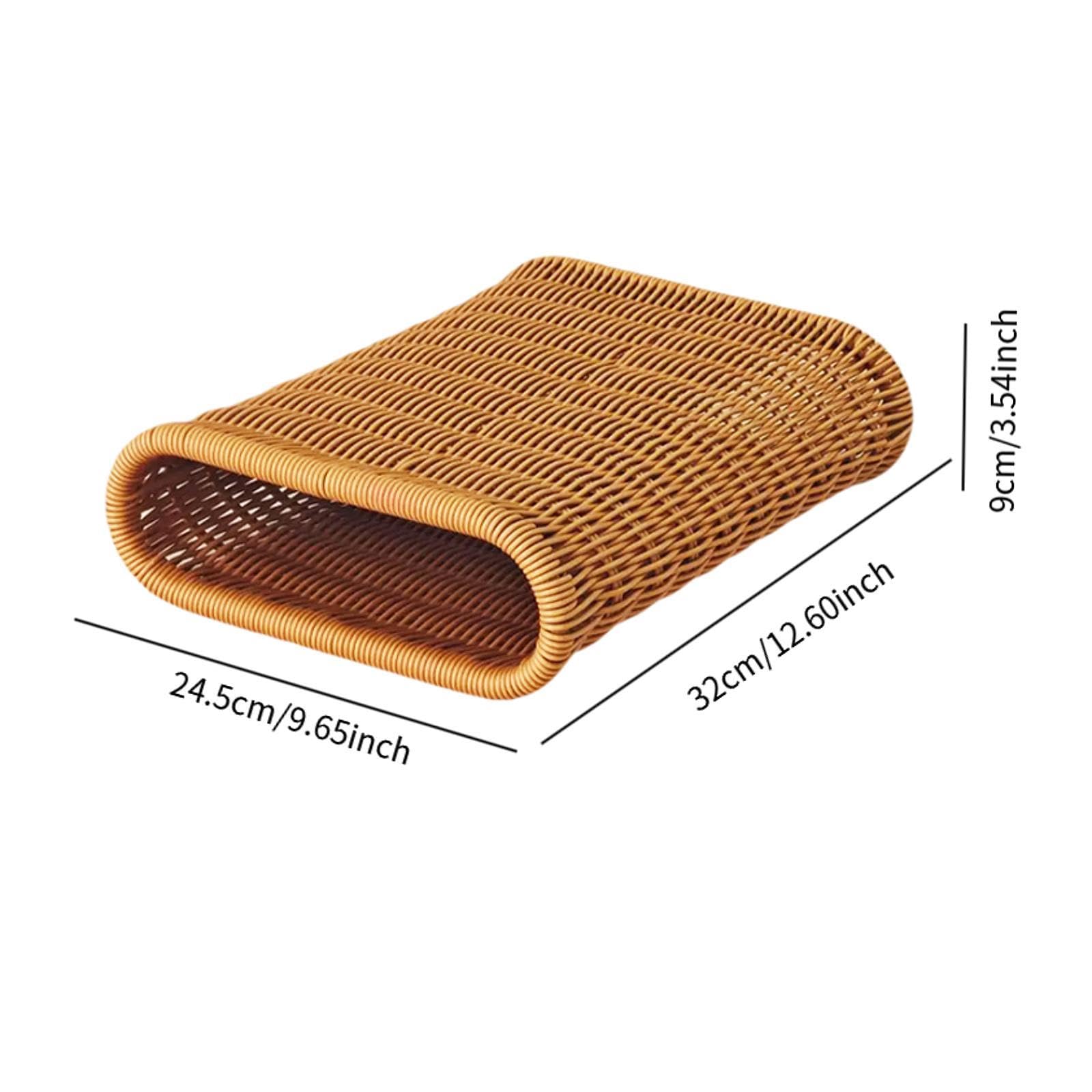 Gralara Saunakissen Cooles Ergonomisches Kurvendesign, Handgewebt für Den Haushalt, Sommer SPA