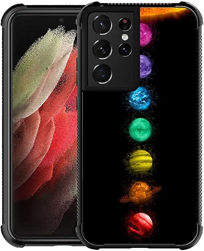 Vista 72 de Funda compatible con Samsung Galaxy S23 Ultra, diseño gráfico de bandera estadounidense en blanco y negro, acrílico, a prueba de golpes