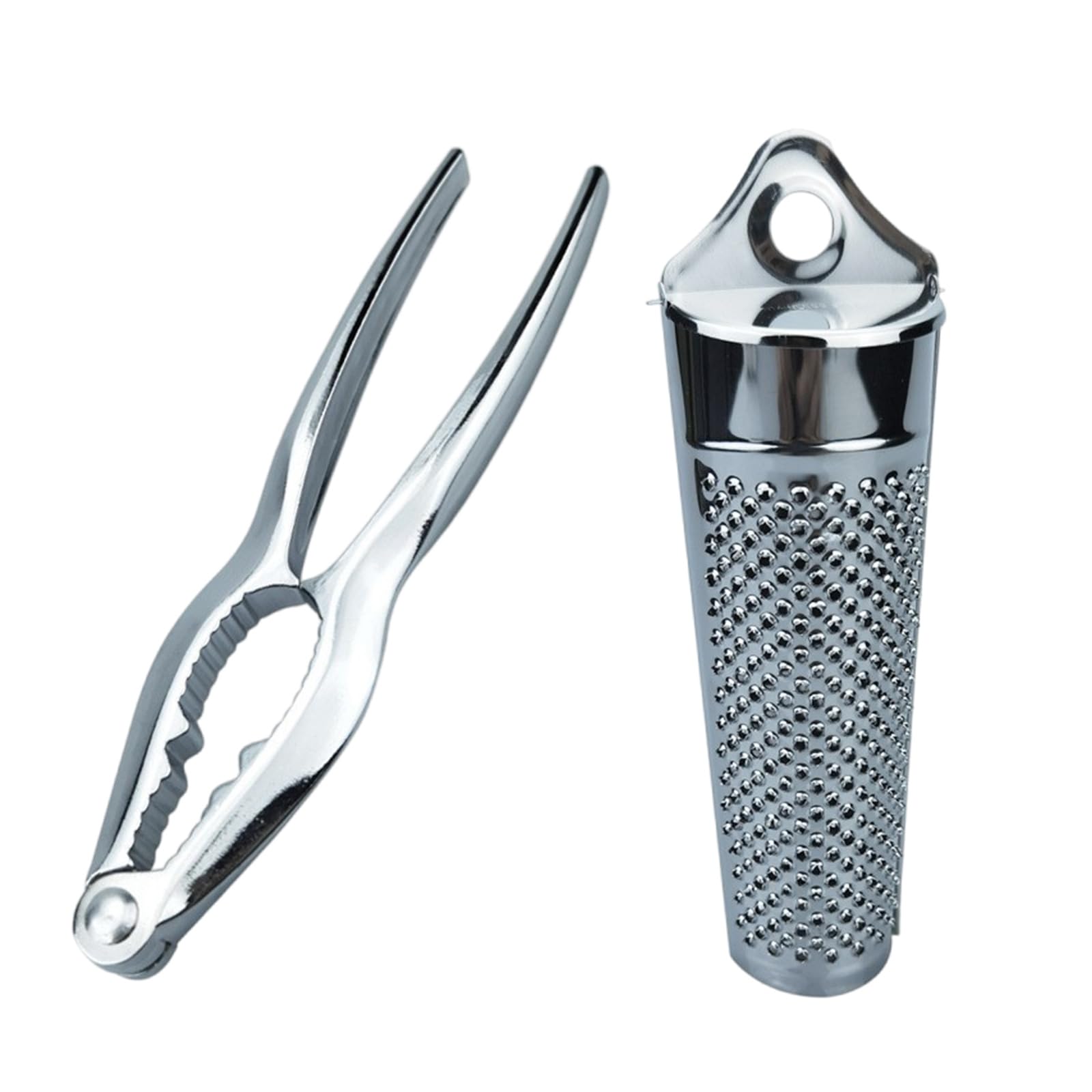 hogtnd Multifunctional Nutcracker with Grater Function for Various Nuts, Ergonomic for Effortless Working, Easy Cleaning
