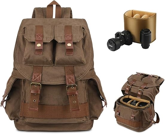 kattee canvas backpack