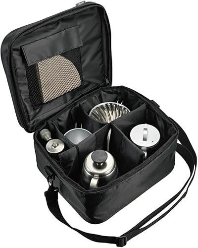 Miniatura 10 de HARIO O-VOCF V60 - Juego completo de café para exteriores, negro, fabricado en Japón