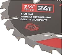 Vista 5 de CRAFTSMAN CMAS3725243 3 Pack 7-1/4-In 24-Tooth Carbide Circular Saw Blade