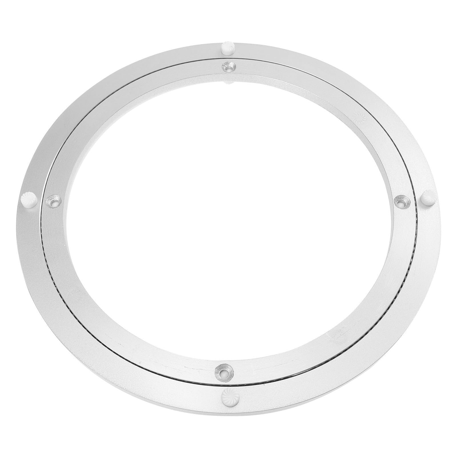 Base giratoria suave y silenciosa de aluminio para mesas