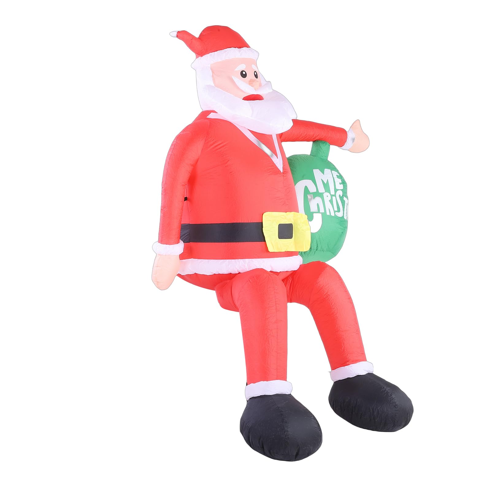 Decorazione di Babbo Natale Gonfiabile da 8 Piedi, con Luci a LED