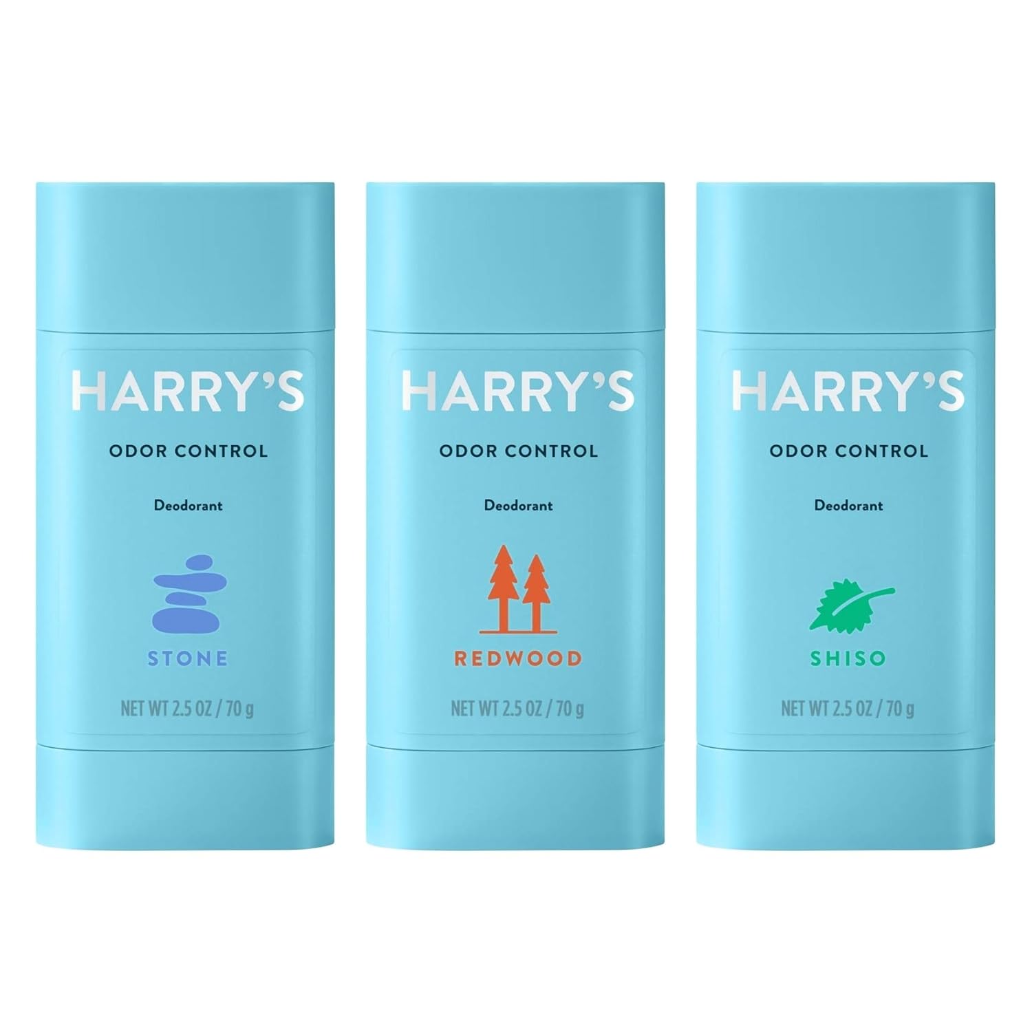 Harry’s Men’s Deodorant Variety Pack, Aluminum Free Deodorant for Men, Odor Control, 2.5 Oz, Stone, Shiso, Redwood (Pack of 3) Harry’s Men’s Deodorant Variety Pack, Aluminum Free Deodorant for Men, Odor Control, 2.5 Oz, Stone, Shiso, Redwood (Pack of 3)