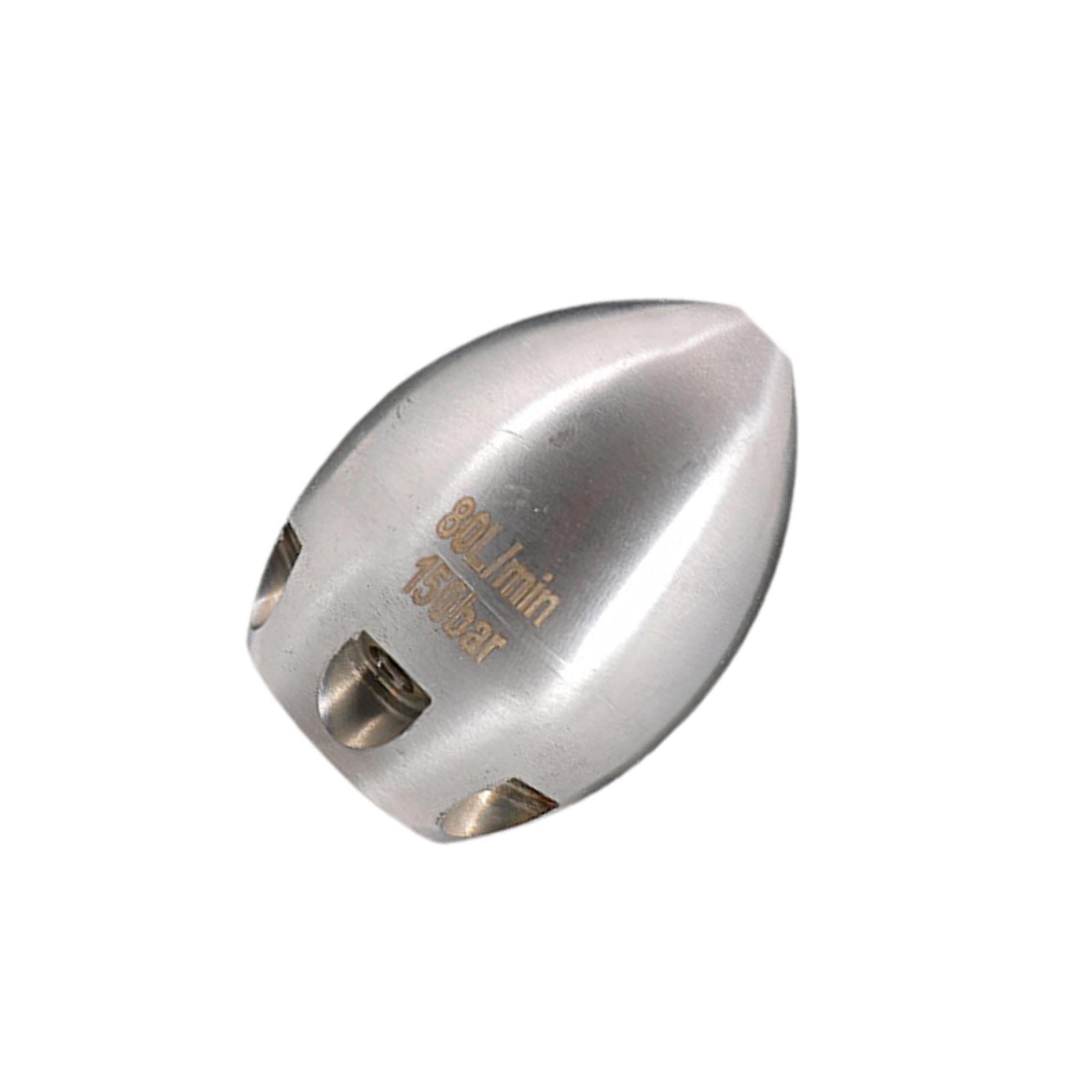 QIXCXAZ Durable High Pressure Sewer Jet Nozzle Unclogging Pipe Dredging Nozzle 1/2Thread Quick Connect Essential for Cleaning Applications Sewer Pipe, 80L