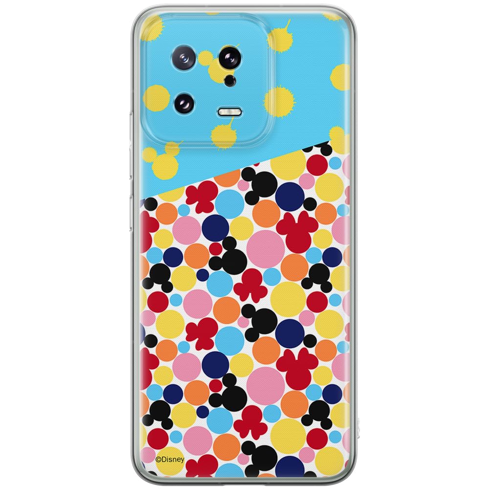 ERT GROUP mobile phone case for Xiaomi 13 original and officially Licensed Disney pattern Mickey 031 optimally adapted to the shape of the mobile phone, case made of TPU