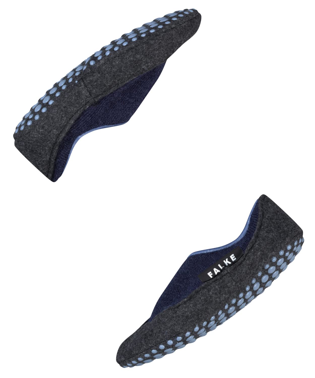 FALKE mixte enfant Cosy Slipper chaussons chaussettes picots antidérapants sur la semelle meilleure adhérence épais chauds respirants régulation climatique anti-odeur laine 1 paire