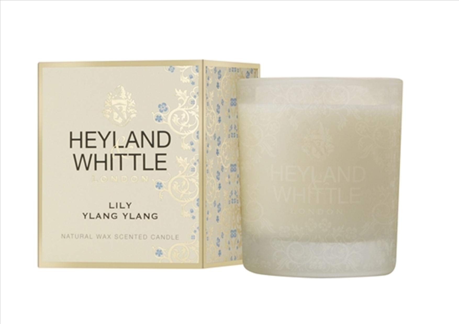 Heyland and Whittle - Gold Classic Candle in a Glass Lily and Ylang Ylang, 230g, R267