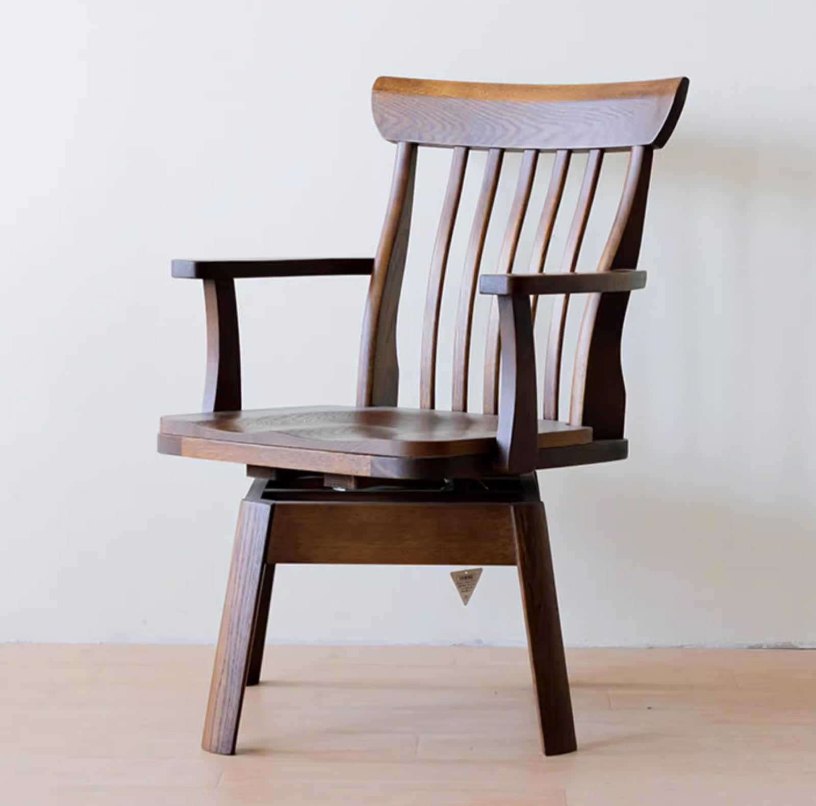 Amazon.com: 360 Degree Swivel Wood Desk Chair, Japanese Style