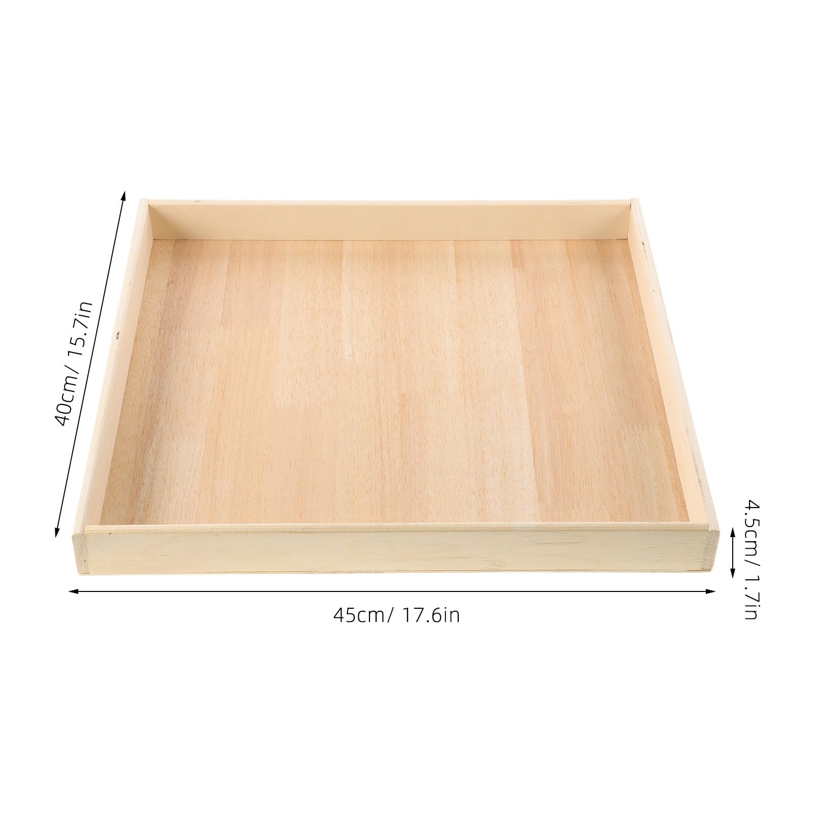Artibetter Bandeja de Arena para jardín Zen, Caja de Arena de Madera para d