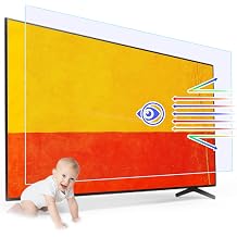 LCD TV Protection Panel Anti-Glare TV Film TV Guard Cover 43 50 55 65 Inch Film Monitor UV Filter Film Screen Prote,65" L1440*W809