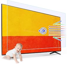 Anti Glare Film for TV 55 Inch,Out Blue Light Filter Anti Scratch TV Glare Stopper 55 Inch TV Screen Protector Indoor or Outdoor