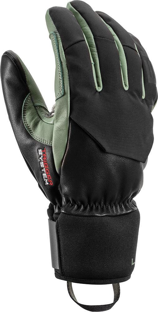LEKI HS Hevon 3D Herren Skihandschuhe Snowboardhandschuhe schwarz schwarz