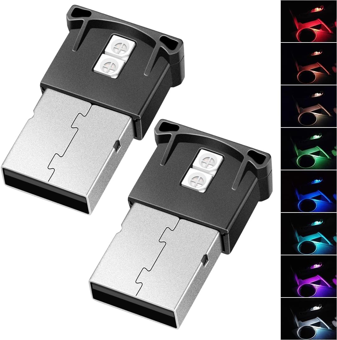 Amazon | Lcyam USB LED Type A アンビエントライト、コンパクトでミニ