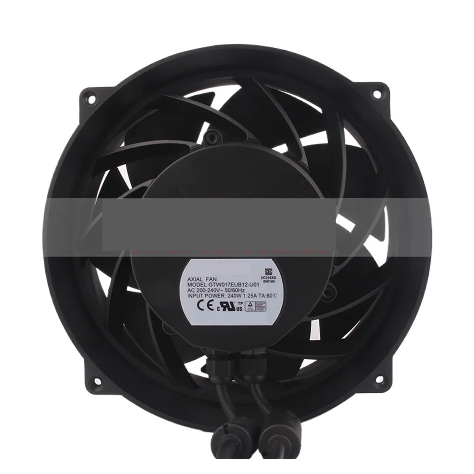 Ventilateur de refroidissement AC200-240V évacuation chaleur serveur 20 cm
