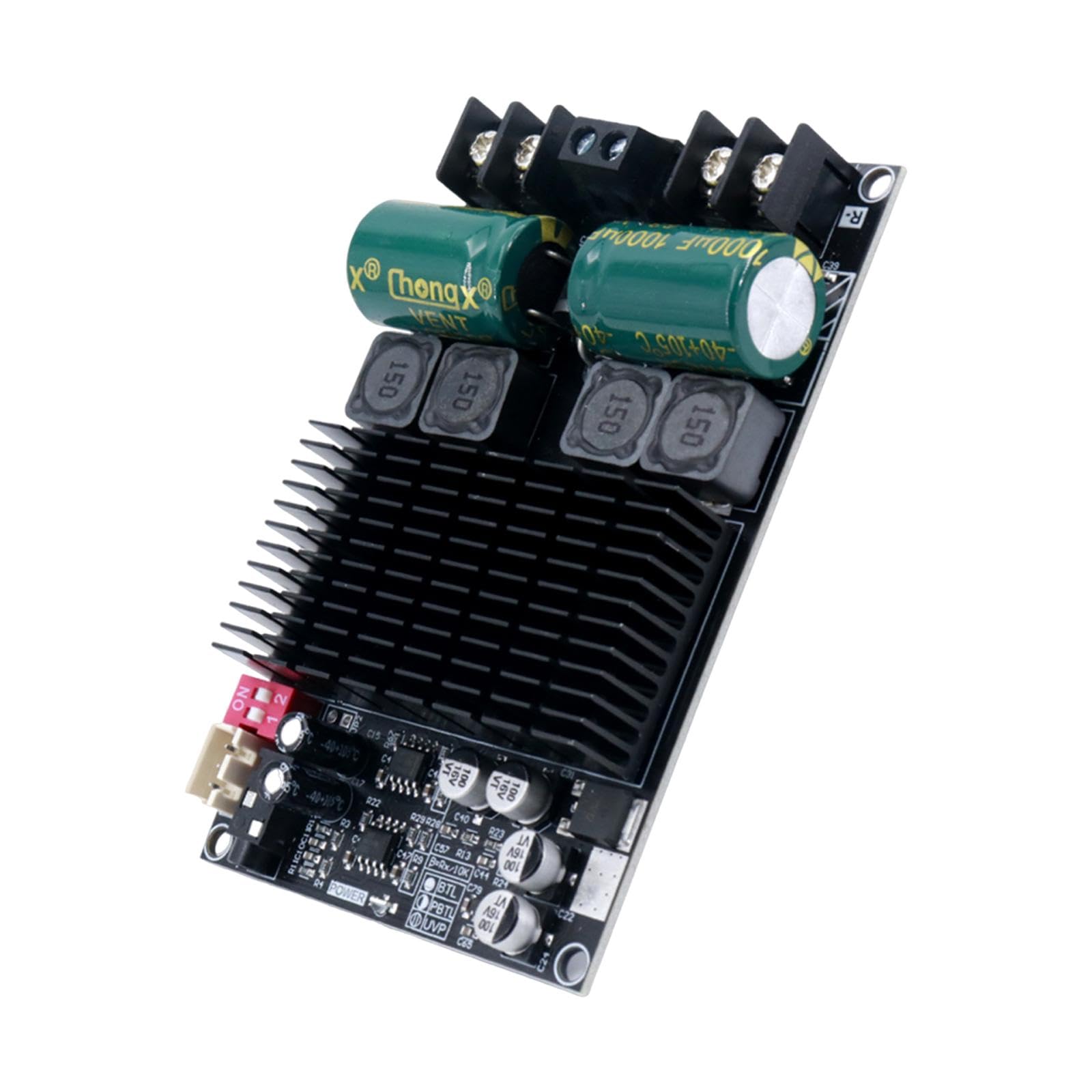 Amplifier Board Bridged Mono Subwoofer Speaker 10-30V 100W+100W Two Channel-image-10
