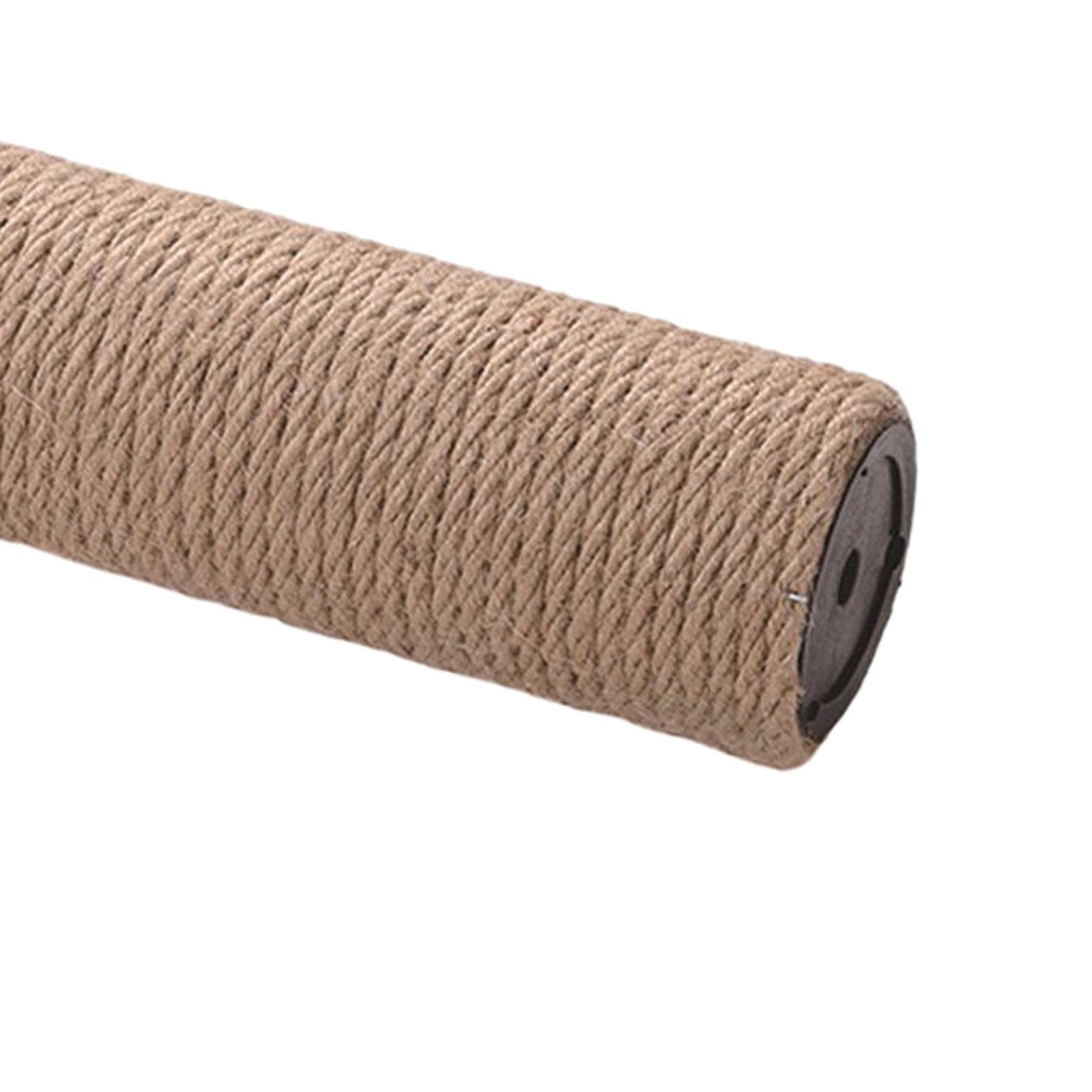Tiragraffi di ricambio per gatti, diametro 7 cm, corda in sisal di ricambio, per albero del gatto, giocattolo interattivo, marrone, 50 cm