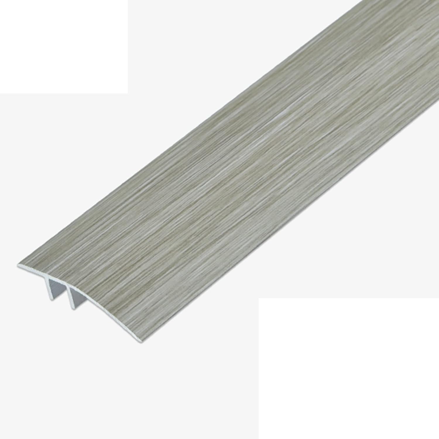 BABYCE Floor Transition Strip Floor Divider Strip, Laminate Wood Texture Transition Strip Tile,Aluminum Door Threshold Cover,Carpet Door Flooring (Color : Style3, Size : 90cm/35)