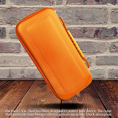 Pack Accessoire Nintendo Switch Orzly étui et verre pour protéger la console