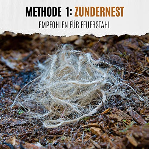 Camp Buddy „Fat Rope“ Zunder für Feuerstahl - Wasserfester Outdoor Feueranzünder für Survival, Camping & Bushcraft als… - Image 4
