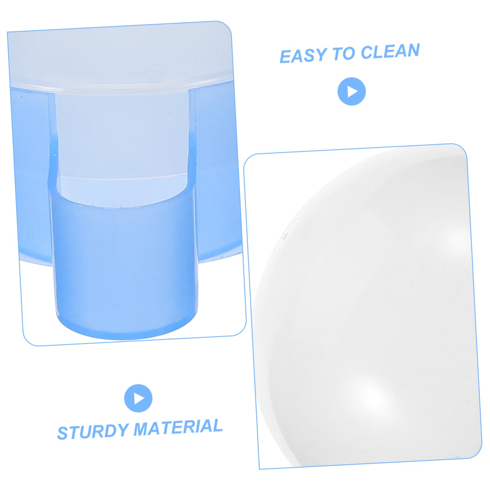 YARNOW 5pezzi Distributore Per Mangiatoia e Bevitore Per Pappagalli Resistente e Facile Per Ed Accessorio Per La Domestici