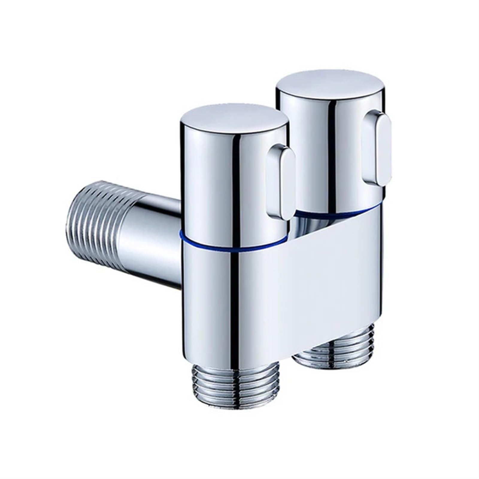 Vanne d'angle de remplissage haut de gamme finition chromée Silver