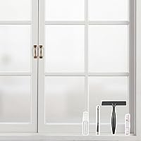 Vista 10 de Kromapolis Película de privacidad para ventana, cubierta de vinilo para ventanas, película decorativa de vitral, película de privacidad esmerilada