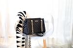 Montana West Quilted Chain Shoulder Bag for Women Medium Handbag Tote Purse
