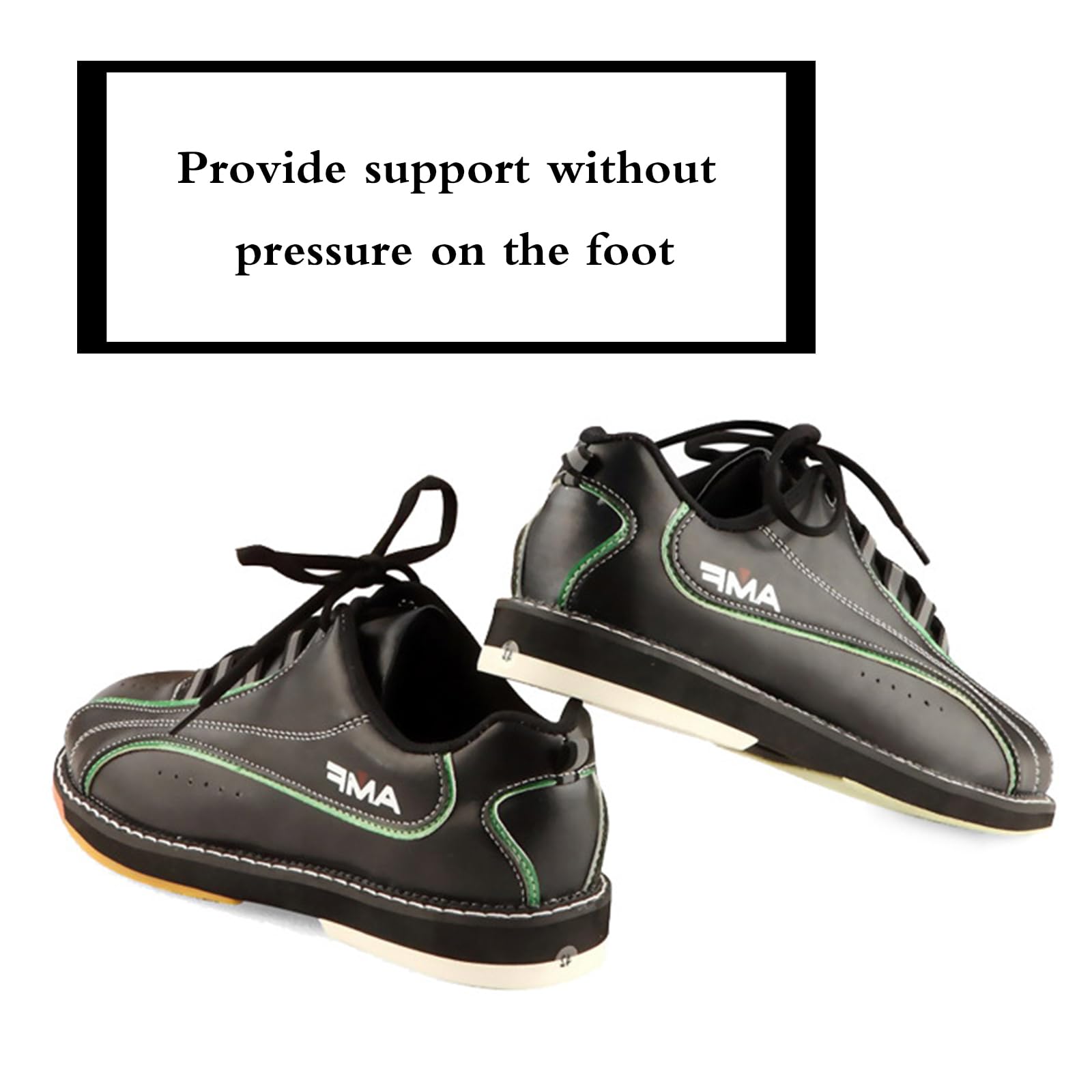 Chaussures D'EntraîNement De Bowling,Adulte Chaussures De Bowling,Chaussures De Bowling Larges,Utilisation De Longue DuréE,Coupe Confortable,pour Le Bowling IntéRieur Et ExtéRieur