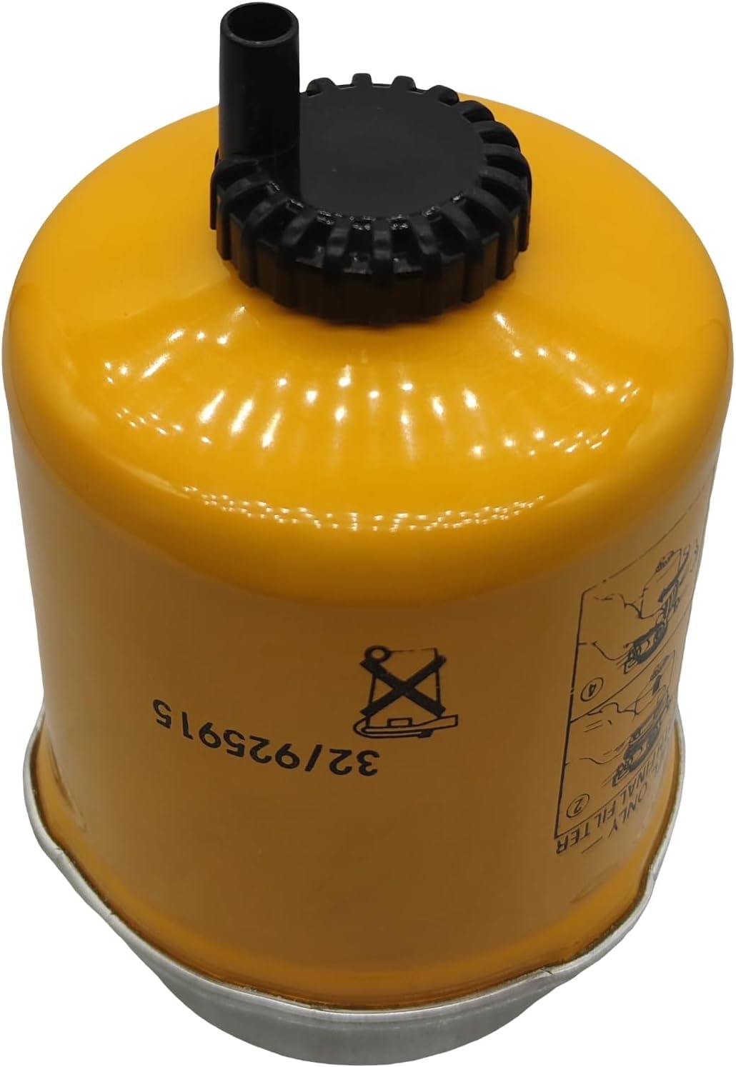 XYZIL Fuel Water Separator Filter Compatible with John Deere RE509208 P551434 33680 33747 BF7784D 32/925915 87803445 87802332 FS19826
