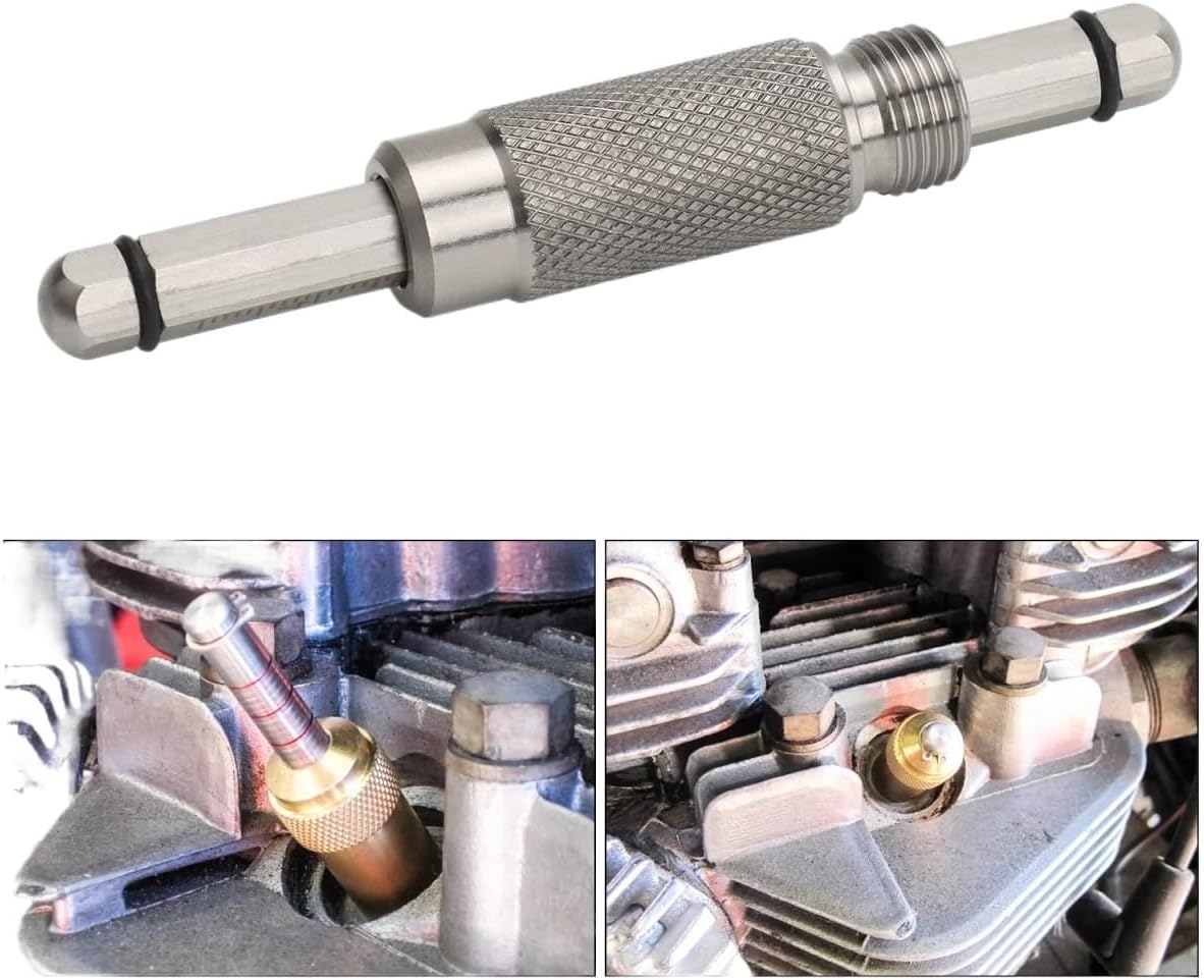 304 Stainless Steel Top Dead Center TDC Tool Timing Gauge 14 MM Thread for Spark for Plug Holes