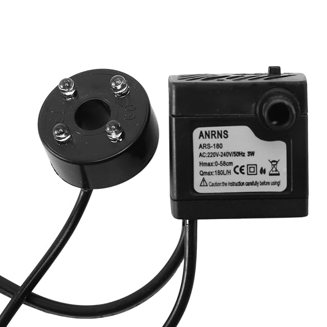 Foto 2 de 8 de Quystetes de Agua Sumergibles de 3W con Bomba de Luz de 4 LED Puente de Acuario Tanque de Estanque de Peces…